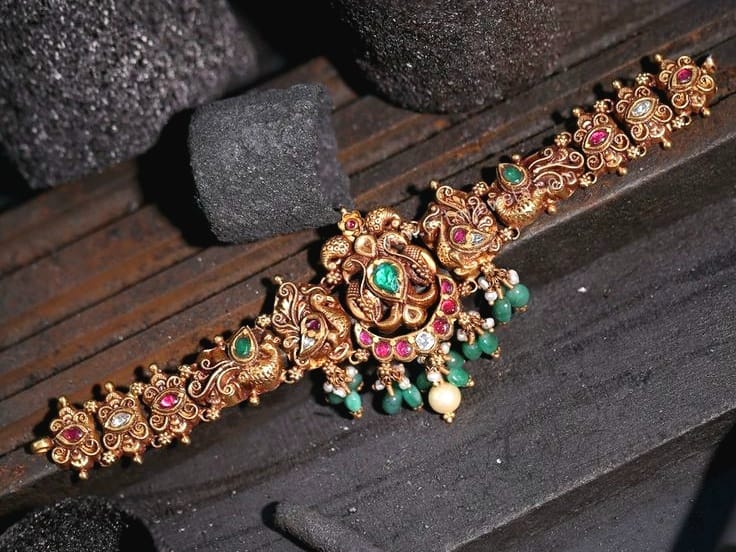 VedaSilver Flexible Dhaab